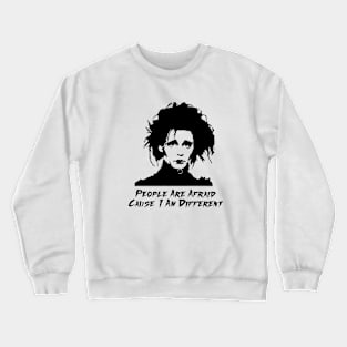 Edward Scissorhands I Am Not Complete Crewneck Sweatshirt